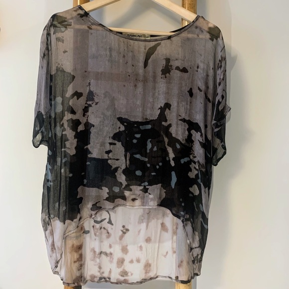 SAM&LAVI Top From Sax Sheer XS Great Colors - Picture 5 of 9